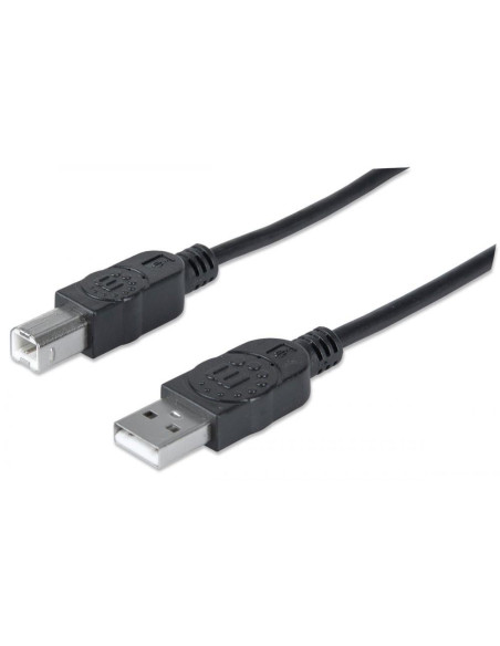 Cavo USB 2.0 A maschio/B maschio 1m Nero