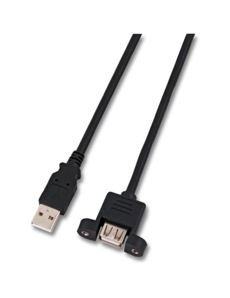 Cavo USB 2.0 A Maschio/A Femmina da Pannello 1 m