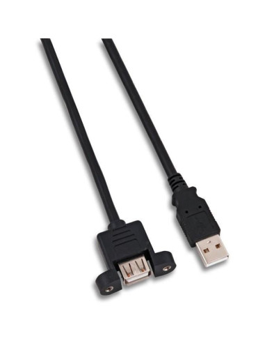 Cavo USB 2.0 A Maschio/A Femmina da Pannello 1 m