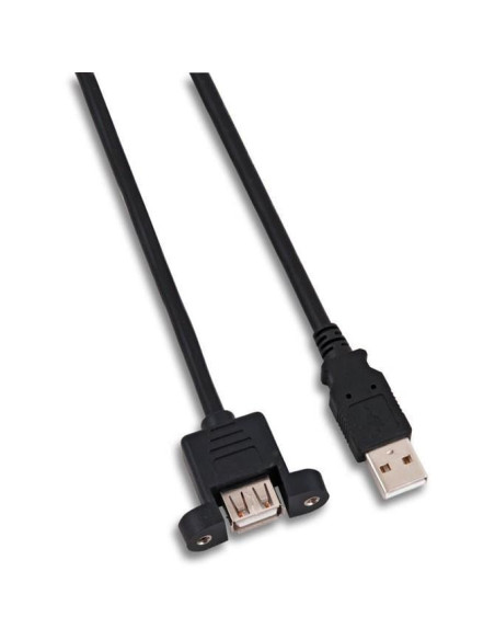 Cavo USB 2.0 A Maschio/A Femmina da Pannello 1 m