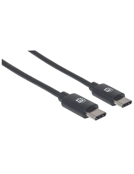 Cavo USB-C&trade Maschio/Maschio USB 2.0 1m Nero