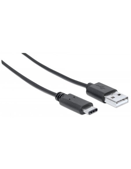 Cavo USB 3.2 Gen1 tipo A Maschio / USB-C&trade Maschio 3 metri Nero