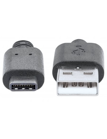 Cavo USB 3.2 Gen1 tipo A Maschio / USB-C&trade Maschio 3 metri Nero