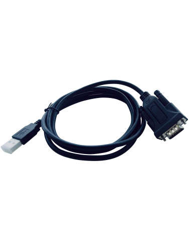 Convertitore Adattatore Techly da USB 2.0 a Seriale Nero