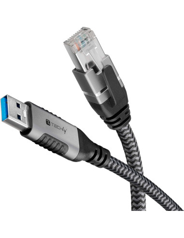 Cavo USB 3.2 Tipo A Maschio a Ethernet RJ45 Maschio 1m