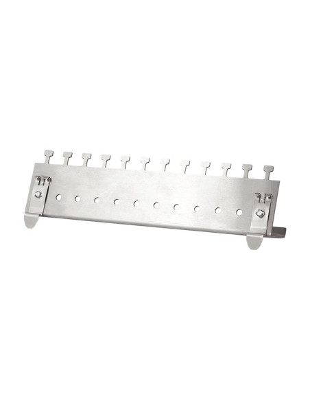 Adattatore per Modulo Keystone 12xRJ45 per Guida DIN
