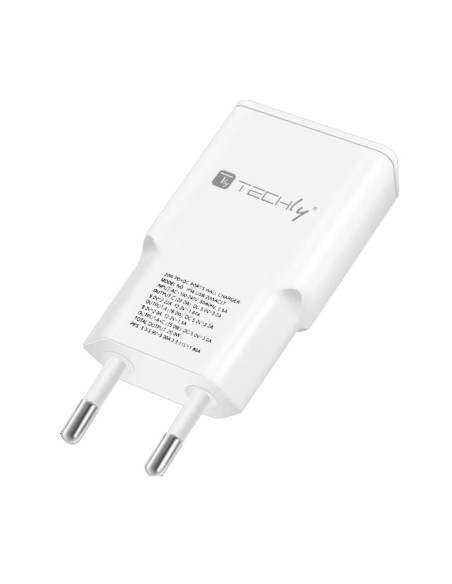 Caricatore Alimentatore USB-C&trade 30W e USB-A QC da Muro