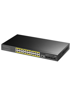 Switch 24 Porte Web-Managed PoE Gigabit L3 con 4 Porte SFP