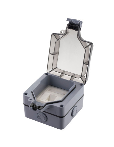 Scatola a Muro per 1 Frutto Keystone IP66