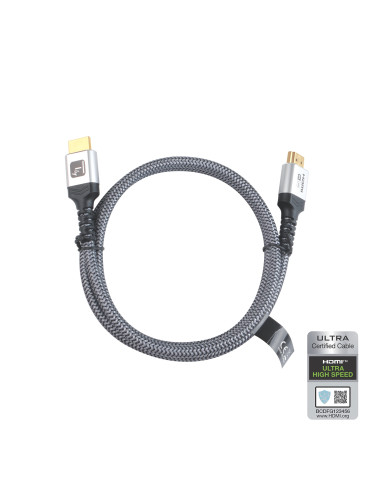 Cavo HDMI&trade Ultra High Speed 48Gbps Maschio / Maschio 8K@60Hz Certificato 1 m