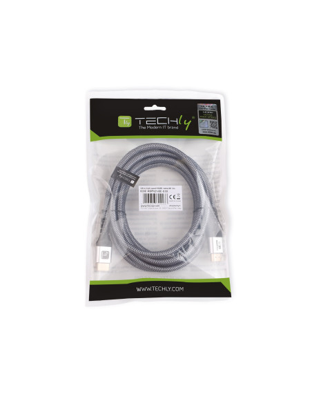 Cavo HDMI&trade Ultra High Speed 48Gbps Maschio / Maschio 8K@60Hz Certificato 3 m