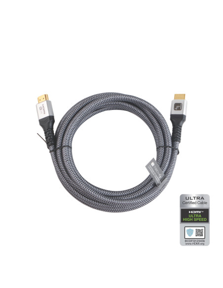 Cavo HDMI&trade Ultra High Speed 48Gbps Maschio / Maschio 8K@60Hz Certificato 3 m