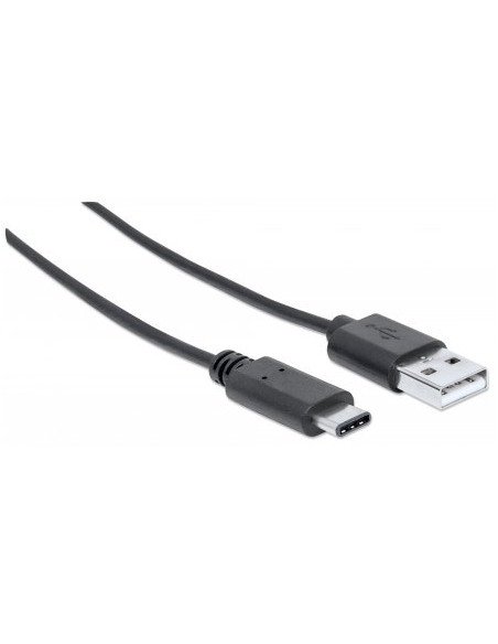 Cavo USB 3.2 Gen1 tipo A Maschio / USB-C&trade Maschio 3 metri Nero