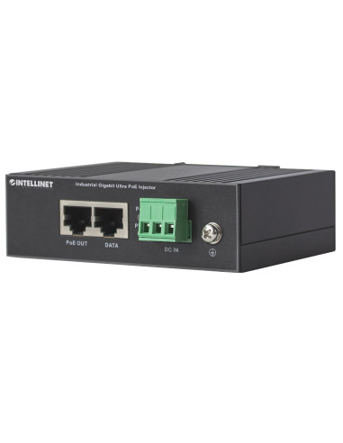 Iniettore Industriale per Guida DIN Gigabit Ultra PoE 60W
