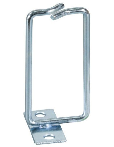 Anello Passacavi Laterale 40x80 mm in Metallo per Armadi Rack