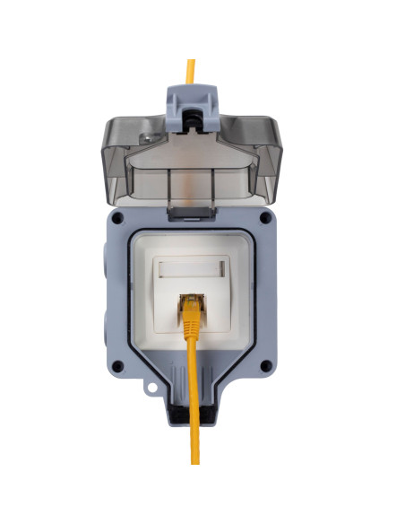 Scatola a Muro per 1 Frutto Keystone IP66