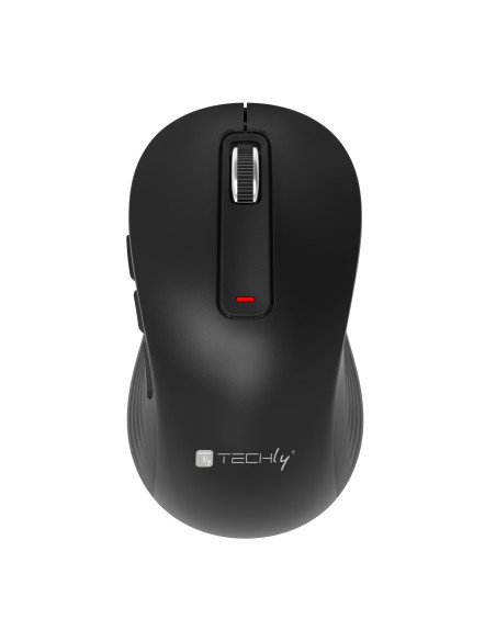 Mouse Ottico Wireless 2.4 GHZ 5D 1000/1200/1600 Dpi Nero