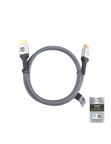 Cavo HDMI&trade Ultra High Speed 48Gbps Maschio / Maschio 8K@60Hz Certificato 1 m
