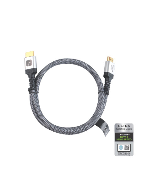 Cavo HDMI&trade Ultra High Speed 48Gbps Maschio / Maschio 8K@60Hz Certificato 1 m
