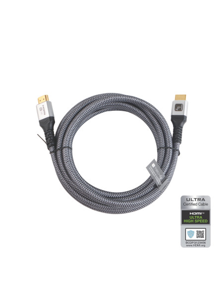 Cavo HDMI&trade Ultra High Speed 48Gbps Maschio / Maschio 8K@60Hz Certificato 3 m