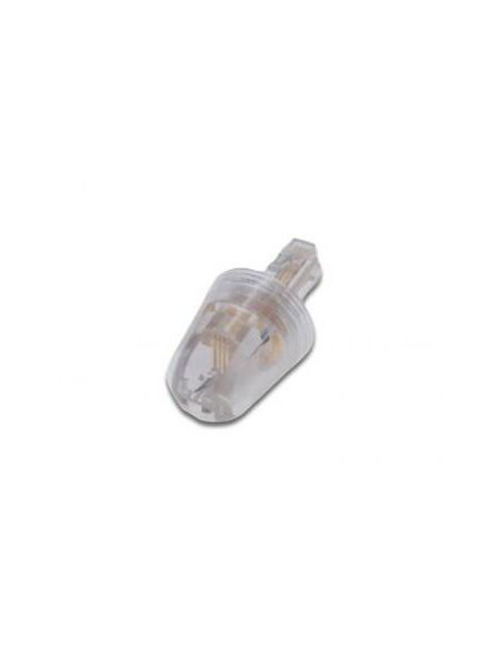 Plug Telefonico RJ11 Maschio 4 Poli 4 Contatti Antiattorcigliamento