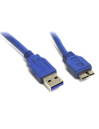 Cavo USB 3.2 Superspeed A maschio/MIC B maschio 1 m FLAT