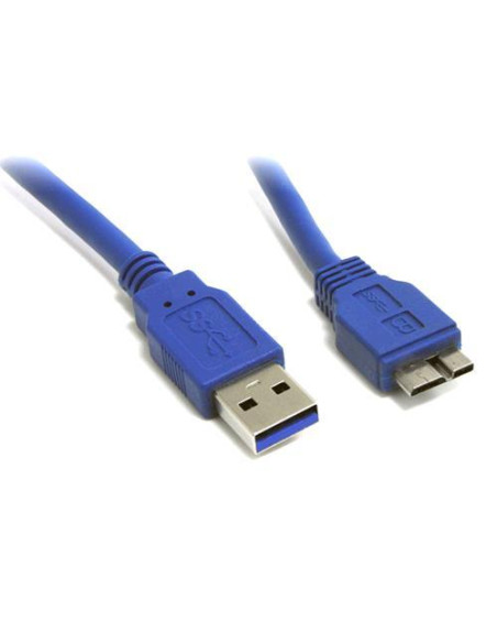 Cavo USB 3.2 Superspeed A maschio/MIC B maschio 1 m FLAT