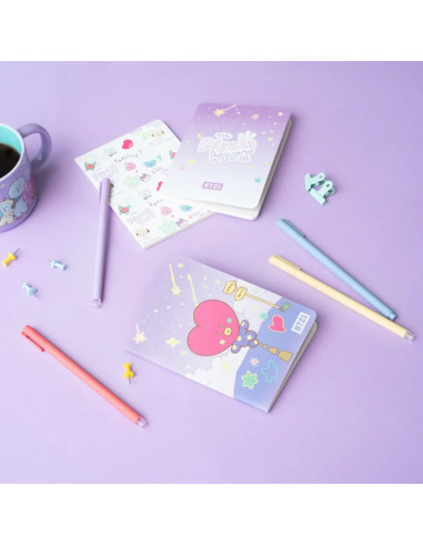 BT21 - Set di quaderni A6 TATA (3 pezzi)