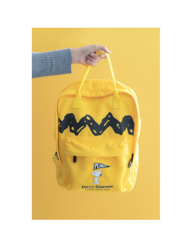 Snoopy - Zaino scolastico (36x13x31 cm)