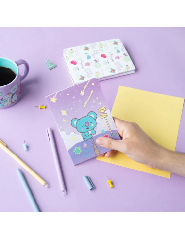 BT21 - Set di quaderni A6 KOYA (3 pezzi)