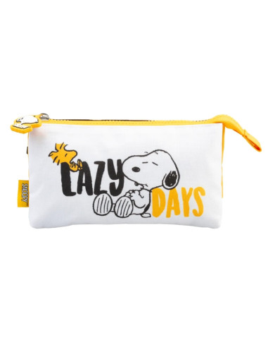 Snoopy - Astuccio a 3 scomparti della...
