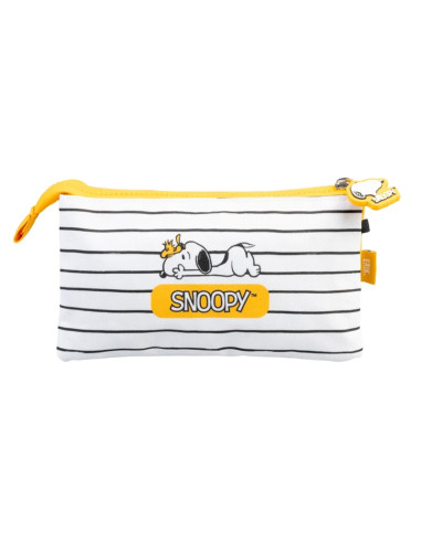 Snoopy - Astuccio a 3 scomparti della...
