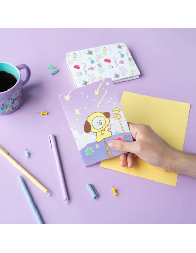BT21 - Set di quaderni A6 CHIMMY (3...