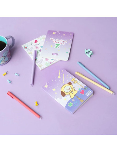 BT21 - Set di quaderni A6 CHIMMY (3...