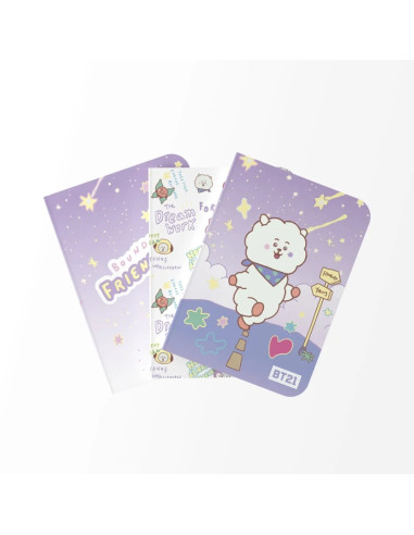 BT21 - Set di quaderni RJ A6 (3 pezzi)