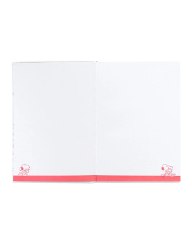 Snoopy - Quaderno/quaderno di peluche...