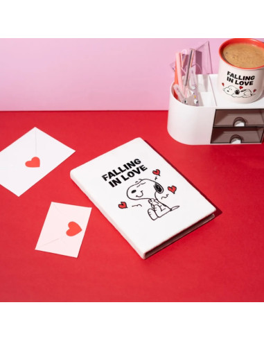 Snoopy - Quaderno/quaderno di peluche...
