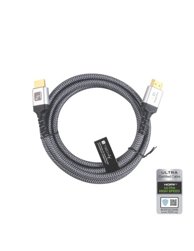 Cavo HDMI&trade Ultra High Speed 48Gbps Maschio / Maschio 8K@60Hz Certificato 2 m