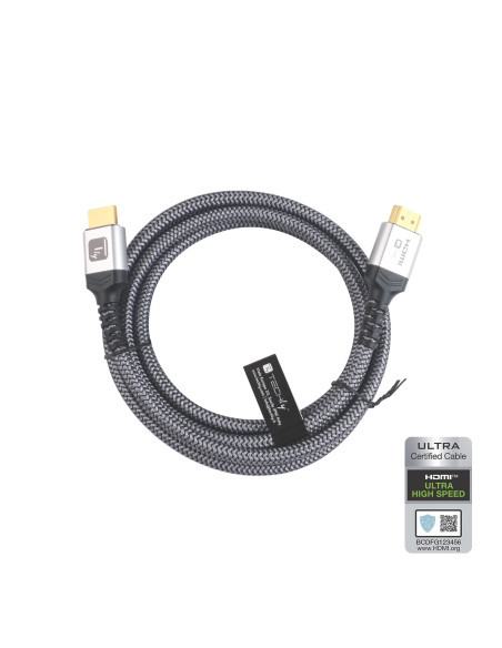 Cavo HDMI&trade Ultra High Speed 48Gbps Maschio / Maschio 8K@60Hz Certificato 2 m