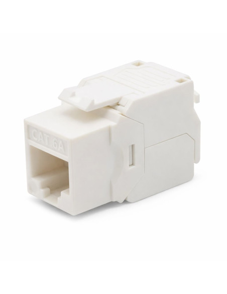 Frutto Keystone RJ45 Cat.6A UTP Toolless Bianco 3&micro
