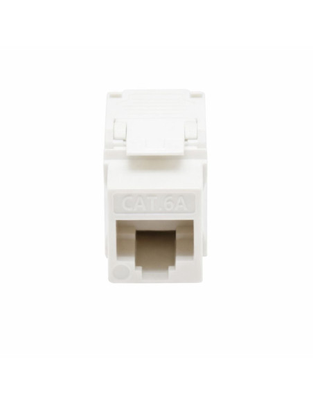 Frutto Keystone RJ45 Cat.6A UTP Toolless Bianco 3&micro