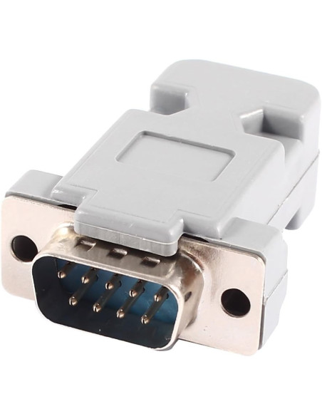 Custodia per Connettore D-Sub 9 Poli con Viti Lunghe
