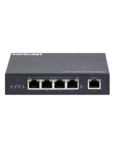 Ultra PoE Extender Gigabit 4 porte