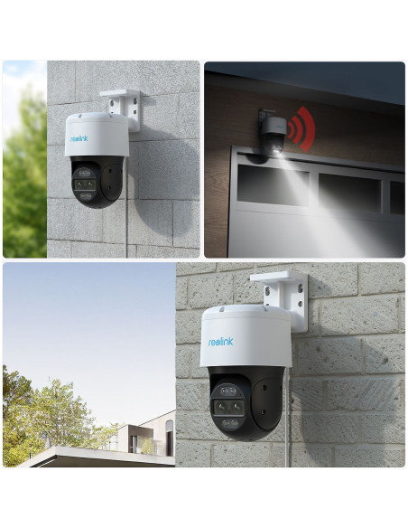 Telecamera di Sicurezza IP PoE 8MP 4K PTZ con Auto-Zoom Tracking
