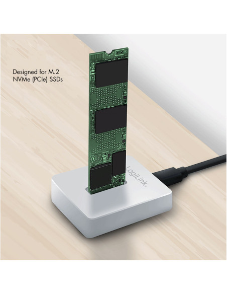 Docking Station per SSD M.2 NVMe (PCIe) USB 3.2 Gen 2