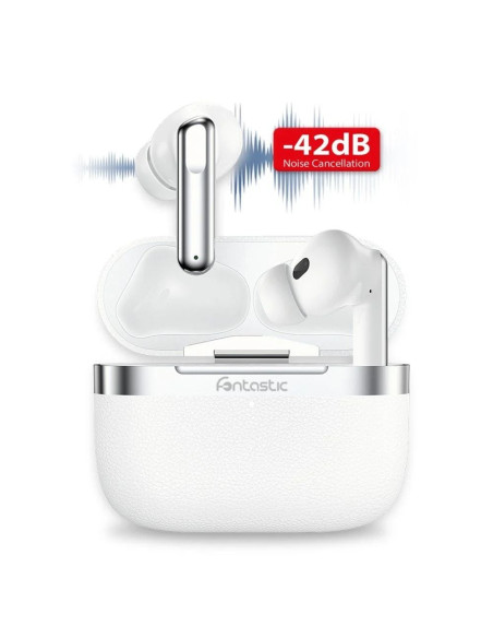 Cuffie Auricolari BT 5.4 TWS con Hybrid ANC + ENC 6 Microfoni Custodia USB-C&trade e Ricarica Wireless