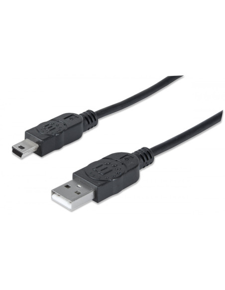 Cavo USB 2.0 A maschio/mini B 5 pin maschio 4