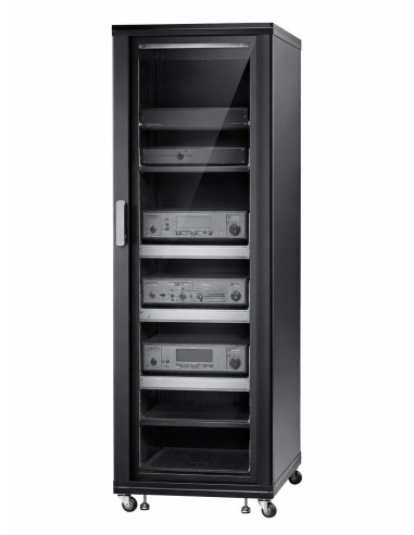 Armadio Rack 19'' 600x600 36U per Audio Video Nero