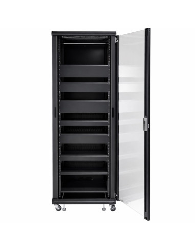 Armadio Rack 19'' 600x600 36U per Audio Video Nero