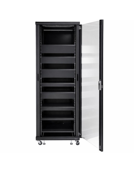 Armadio Rack 19'' 600x600 36U per Audio Video Nero